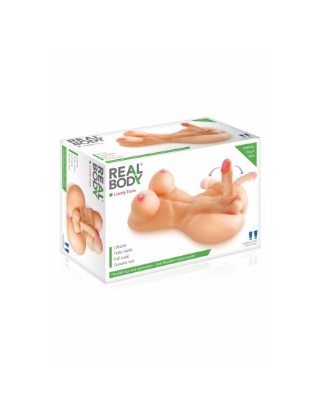 Gode réaliste Real Body TPE Ø 4 cm (19 cm)
