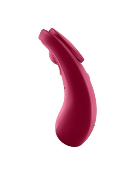 Masseur Couples Satisfyer LITTLE SECRET WINE Rouge