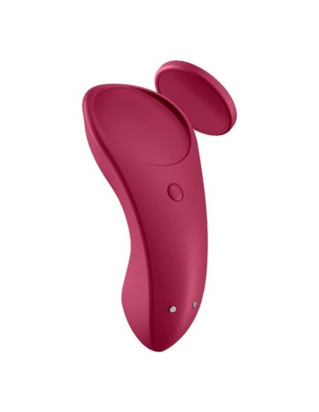 Masseur Couples Satisfyer LITTLE SECRET WINE Rouge