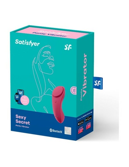 Masseur Couples Satisfyer LITTLE SECRET WINE Rouge