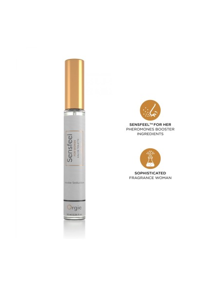 Parfum érotique Orgie 10 ml Avec phéromones Femme Sensfeel