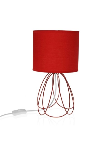 Lampe de bureau Versa Mila Gris 20 x 36 cm Métal