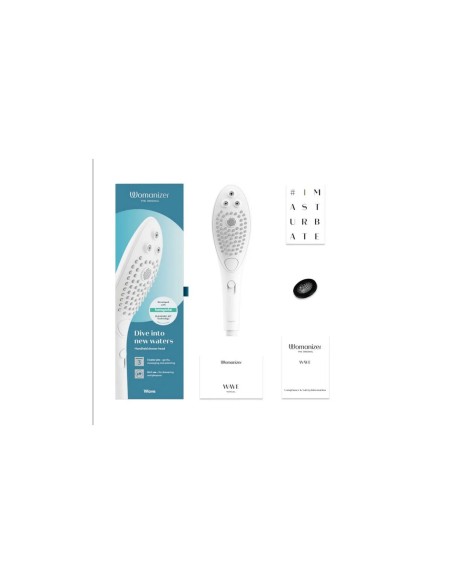Vibromasseur Womanizer WOM176-WHITE Blanc