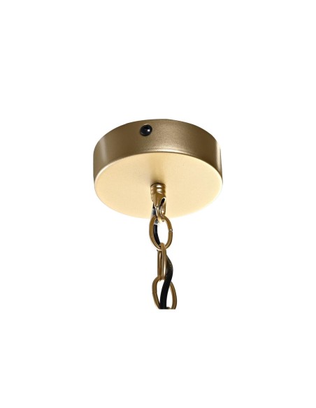 Suspension DKD Home Decor 50 x 46 x 30 cm Doré Métal Blanc 50 W (2 Unités)
