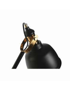 Lampe de bureau DKD Home Decor 41 x 18 x 59 cm Noir Doré Métal 220 V 50 W 2