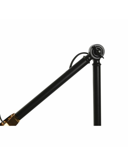 Lampe de bureau DKD Home Decor 41 x 18 x 59 cm Noir Doré Métal 220 V 50 W