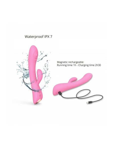 Vibration de Stimulation Double Love to Love Rose