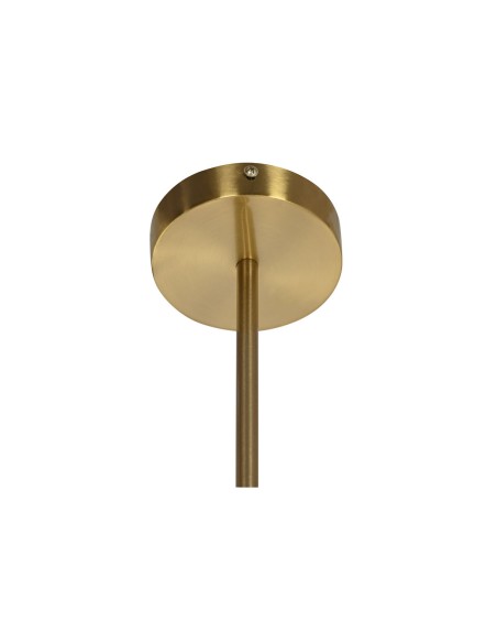 Suspension DKD Home Decor 50 x 50 x 144 cm Verre Doré Métal 50 W