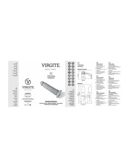 Vibromasseur réaliste Virgite