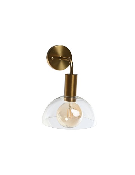 Applique DKD Home Decor Doré Métal Verre 50 W Moderne 220 V 20 x 25 x 28 cm