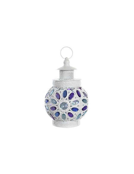 Lampe de bureau DKD Home Decor Métal Blanc Multicouleur 220 V 50 W 19 x 19 x 33 cm