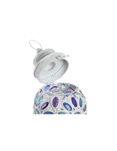 Lampe de bureau DKD Home Decor Métal Blanc Multicouleur 220 V 50 W 19 x 19 x 33 cm 2