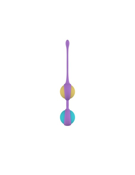 Kit de Poids Vaginaux Kegel Party Color Toys Silicone 3 Pièces