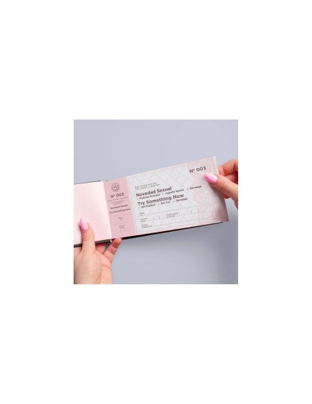 Carnet de chèques pour couples Secret Play
