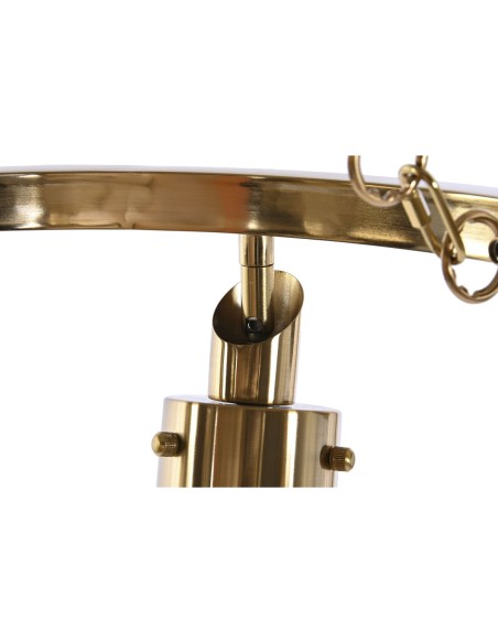 Suspension DKD Home Decor 66 x 66 x 60 cm Verre Doré Métal 40 W