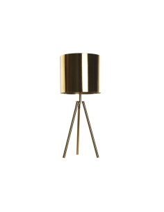 Lampe de bureau DKD Home Decor Doré Métal 25 x 25 x 56 cm 220 V 50 W 25 x 25 x 60 cm