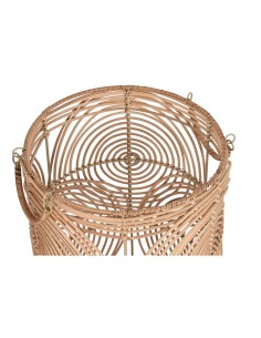 Set de basket DKD Home Decor Naturel Marron Clair Tropical 45 x 45 x 57 cm 2