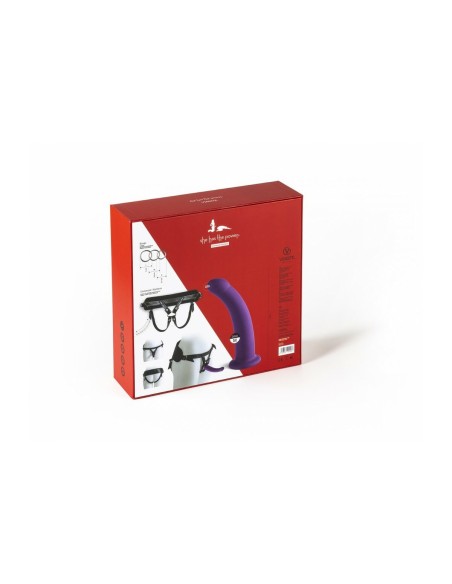 Gode ceinture Virgite Violet M