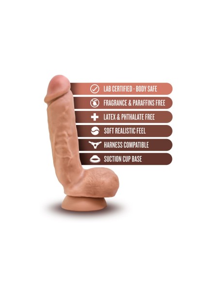 Gode réaliste Blush Loverboy TPE Ø 4,7 cm (16,5 cm)
