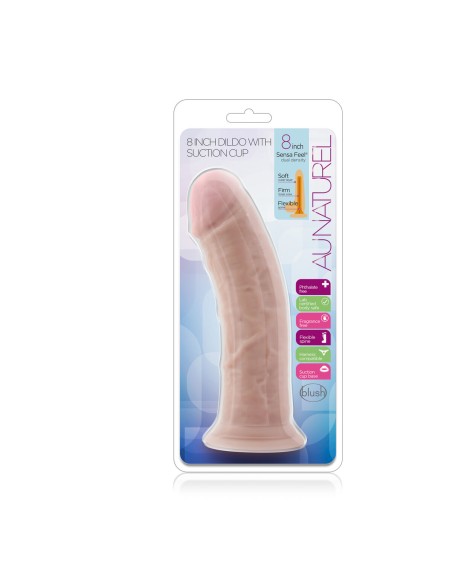 Gode réaliste Blush Au Naturel TPE Ø 4,9 cm (19 cm)