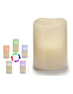 Bougie LED Blanc 7,5 x 10 x 7,5 cm (6 Unités) 2