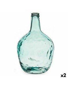 Bouteille Carafe Transparent 8 L 22 x 37,5 x 22 cm Décoration (2 Unités)