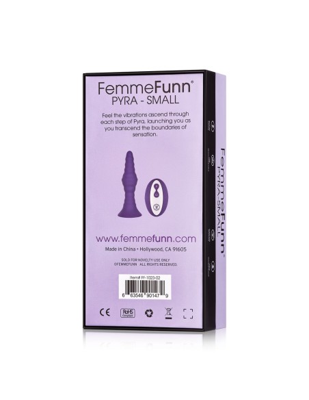 Plug Anal FemmeFunn Pyra Violet