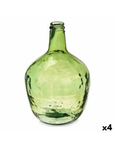 Bouteille 2255/04-G Vert Lisse 4 L 17 x 29 x 17 cm Décoration (4 Unités)