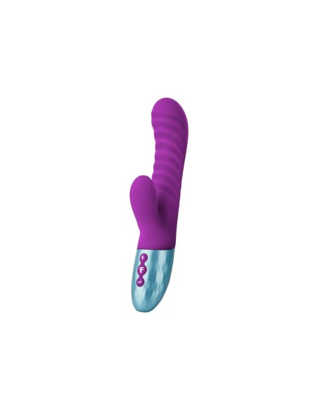 Vibration de Stimulation Double FemmeFunn Delola Violet