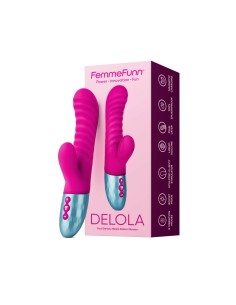 Vibration de Stimulation Double FemmeFunn Delola Rose 2