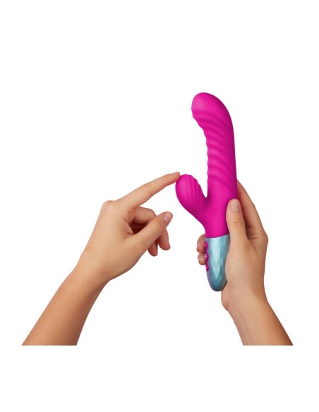 Vibration de Stimulation Double FemmeFunn Delola Rose