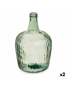 Bouteille 2255/08R-CH Champagne Rayures 8 L 22 x 37,5 x 22 cm Décoration (2 Unités)