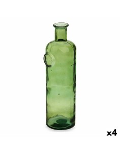 Bouteille Stamp Vert 14 x 44 x 13 cm Décoration (4 Unités)