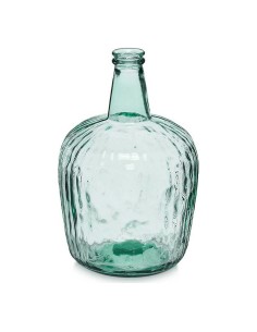 Bouteille 2255/08R Transparent Rayures 8 L 14 x 44 x 13 cm Décoration (2 Unités) 2