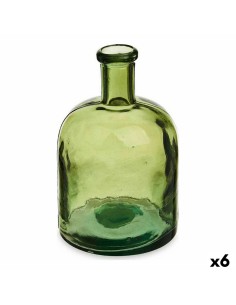 Bouteille 2385-G Vert Largeur 2,25 L 15 x 23,5 x 15 cm Décoration (6 Unités)