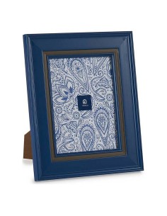 Cadre photo 23 x 28 x 2 cm Verre Bleu Plastique (6 Unités) 2