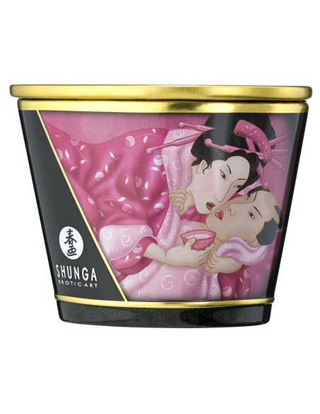 Bougie de massage Shunga 8401300 Roses 170 ml