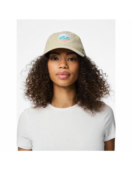 Casquette de Sport Pieces 17156273-13-0907 TCX Beige Taille unique