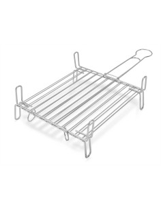 Grill Double 30 x 30 cm Acier zingué (5 Unités) 2
