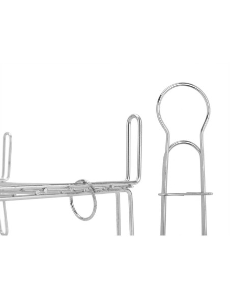 Grill Double 30 x 30 cm Acier zingué (5 Unités)