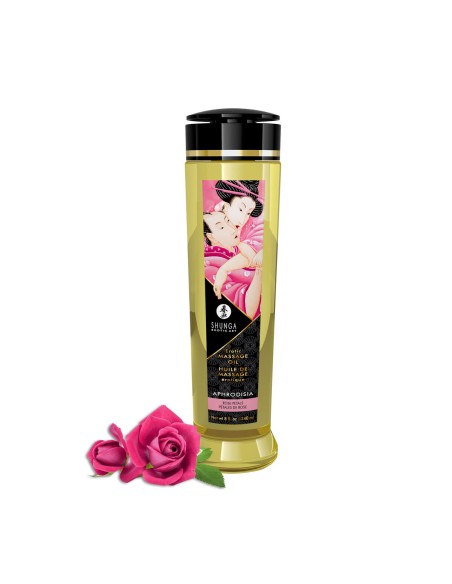 Huile de massage érotique Shunga 240 ml Roses