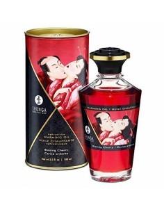 Huile de massage érotique Shunga Blazing cherry 100 ml
