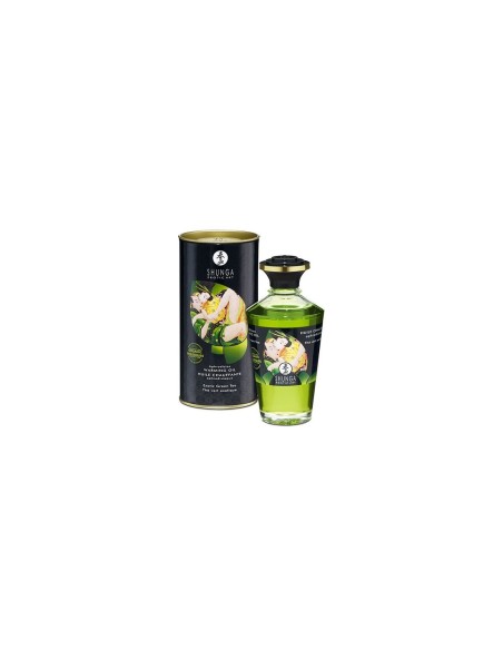 Huile de massage érotique Shunga 100 ml Thé vert