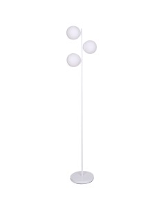 Lampadaire DKD Home Decor 35 x 25 x 167 cm Verre Métal Blanc 220 V 50 W