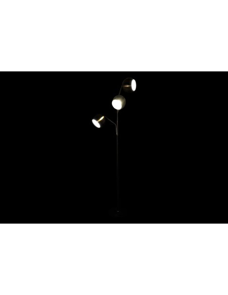 Lampadaire DKD Home Decor 35 x 25 x 167 cm Verre Métal Blanc 220 V 50 W