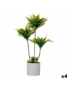 Plante décorative Ibergarden XD22-1826 Plastique Ciment Palmier 20 x 70 x 20 cm (4 Unités)
