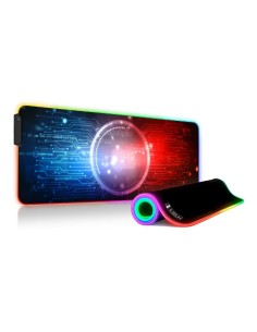 Tapis Antidérapant Subblim SUBMP-02RGB12 Noir Multicouleur