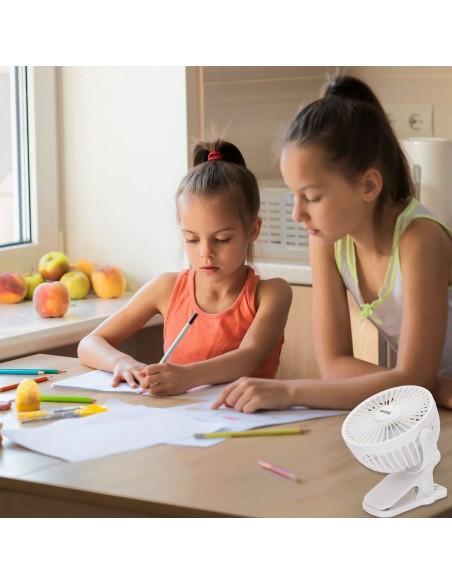 Ventilateur de Bureau Rechargeable Aktive (6 Unités)