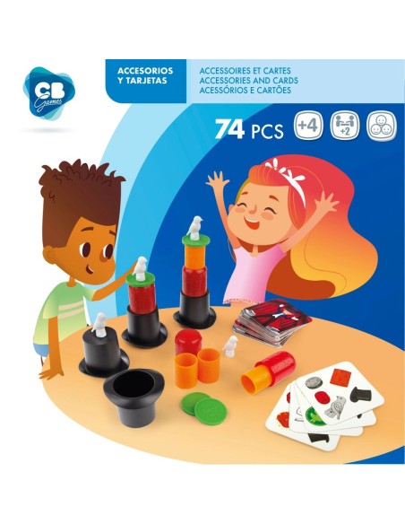 Jeu de société CB Games Chapeau haut-de-forme (6 Unités)
