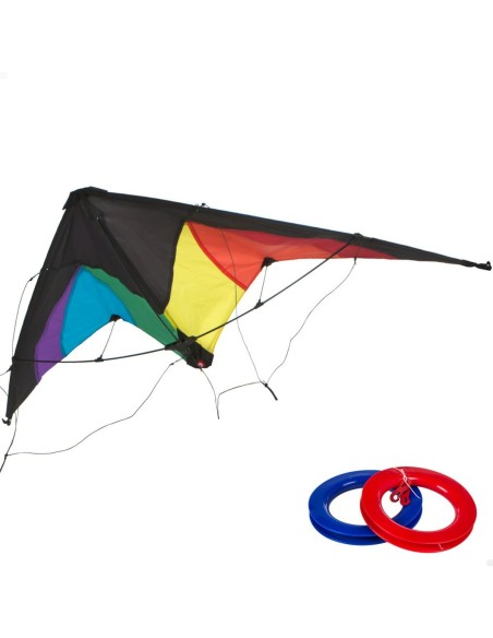 Cerf-volant Eolo Pop-Up Magic 125 x 72 cm Arc-en-ciel 12 Unités